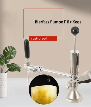 RVS Bierpomp 4 inch – Handmatige Biervat Pomp voor Feesten en Homebrew