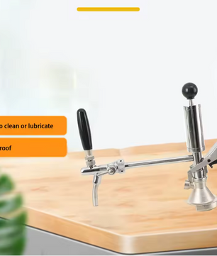 RVS Bierpomp 4 inch – Handmatige Biervat Pomp voor Feesten en Homebrew