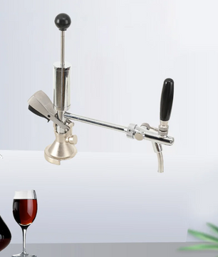 RVS Bierpomp 4 inch – Handmatige Biervat Pomp voor Feesten en Homebrew