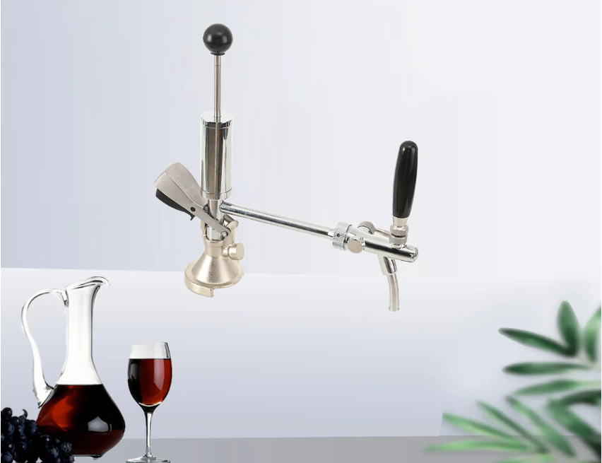 RVS Bierpomp 4 inch – Handmatige Biervat Pomp voor Feesten en Homebrew