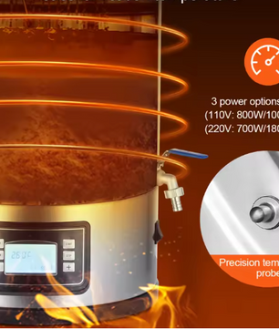 Elektrisch Brouwsysteem 8 Gallon – Alles-in-één Bierbrouwketel van RVS