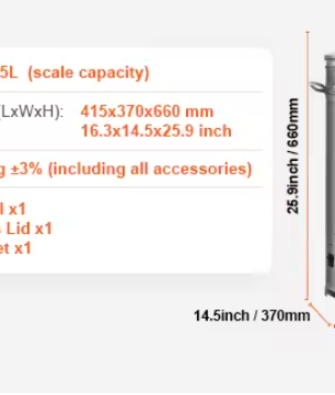 Elektrisch Brouwsysteem 8 Gallon – Alles-in-één Bierbrouwketel van RVS