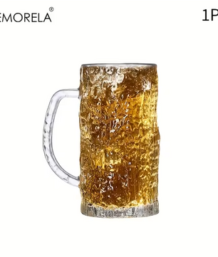 Bierglazen Pint Mokken met Dikke Bodem – Bar Glaswerk met Frosted Textuur