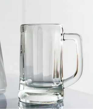 Bierglas met Handvat 400ml / 600ml – Dikke Bodem Tapbier Glas