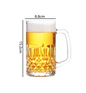 Bierglas met Handvat 400ml / 600ml – Dikke Bodem Tapbier Glas