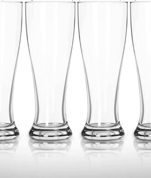 BPA-vrije Plastic Bierglazen Set van 6 – 450 ml Onbreekbare Pint Glazen