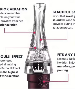 Wijn Beluchter Schenker – Premium Wijn Aerator Uitgieter