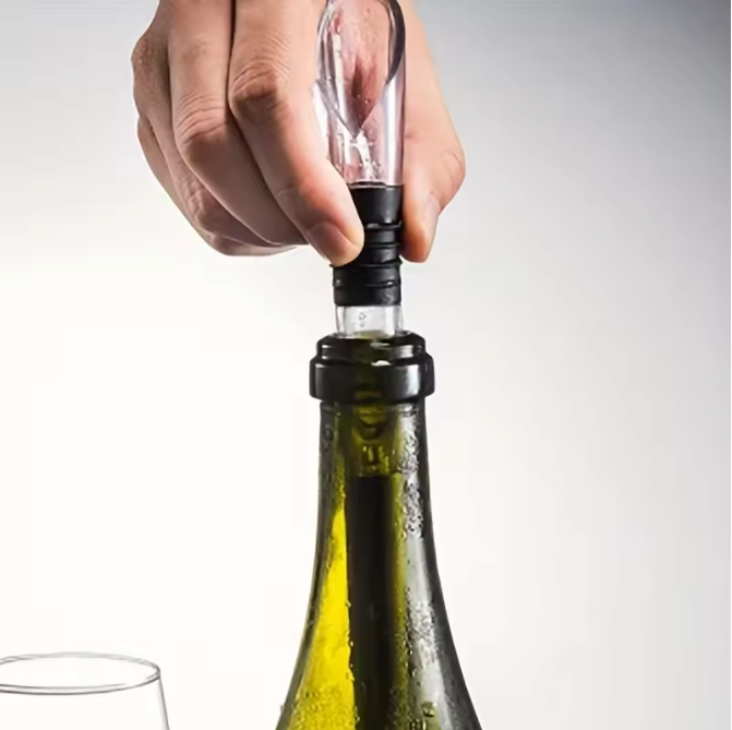 RVS Wijnkoelstok met Schenker – Wijn Chiller Stok voor Fles