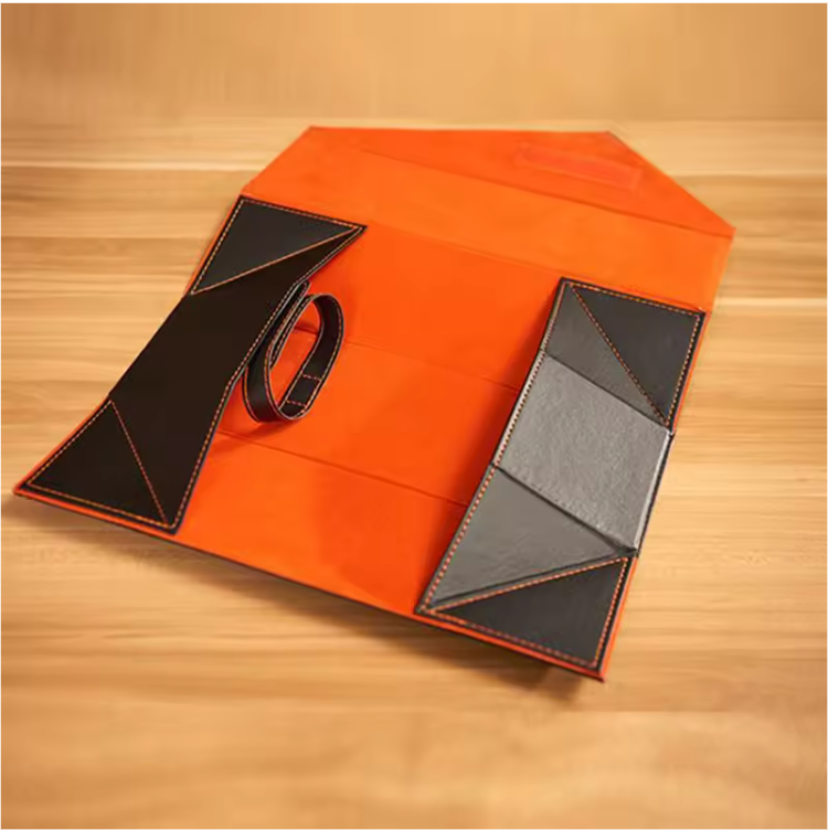 Luxe Wijn Cadeaubox voor 1 Fles – Vintage PU Lederen Wijn Geschenkdoos