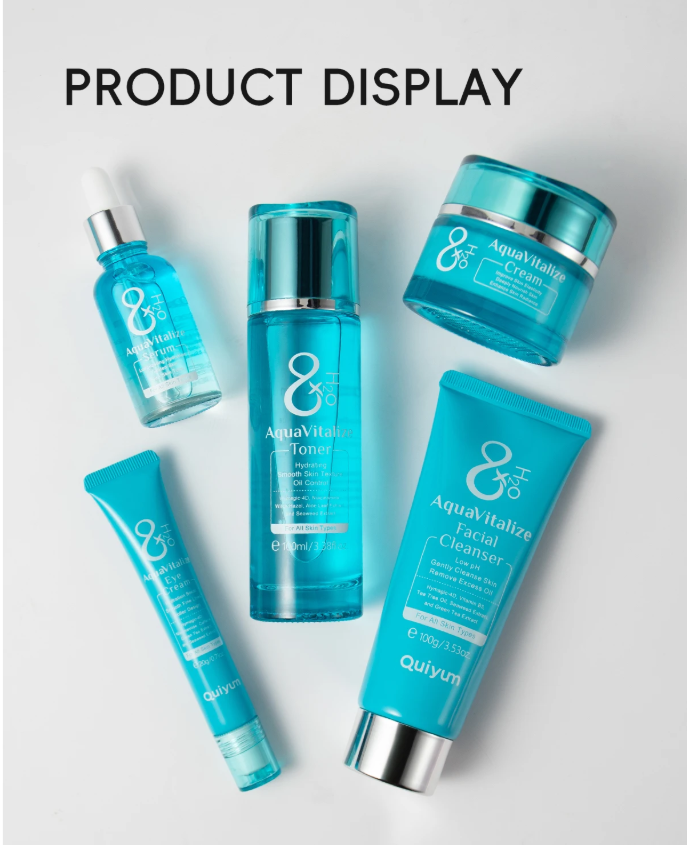 Hydraterende Gezichtsverzorging Set – 5-Delige Huidverzorgingsset met Serum, Toner en Crème