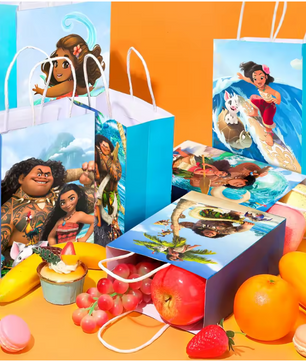 Tropisch Oceaan Thema Feest Uitdeelzakjes – Set van 24 Kinder Traktatiezakjes voor Verjaardag