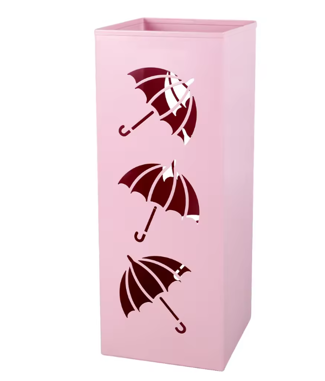 Metalen Paraplubak – Vrijstaande Parapluhouder met Waterbestendige Opvangbak