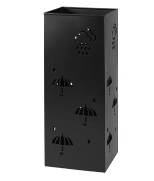 Metalen Paraplubak – Vrijstaande Parapluhouder met Waterbestendige Opvangbak