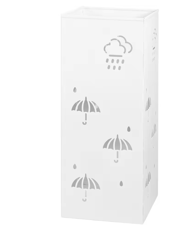 Metalen Paraplubak – Vrijstaande Parapluhouder met Waterbestendige Opvangbak