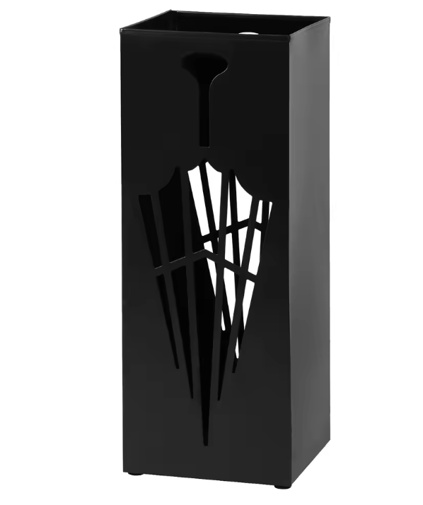 Metalen Paraplubak – Vrijstaande Parapluhouder met Waterbestendige Opvangbak