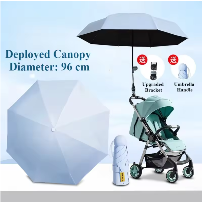 Verstelbare Kinderwagen Parapluhouder – Universele Parasolhouder voor Kinderwagen