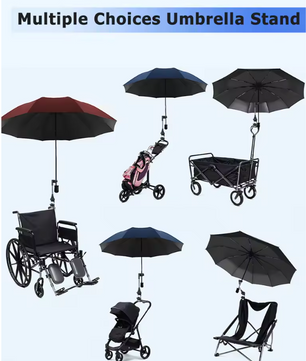 Verstelbare Kinderwagen Parapluhouder – Universele Parasolhouder voor Kinderwagen