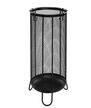 Metalen Parapluhouder met Druipbak – Rond Paraplu Rek met Haken voor Entree