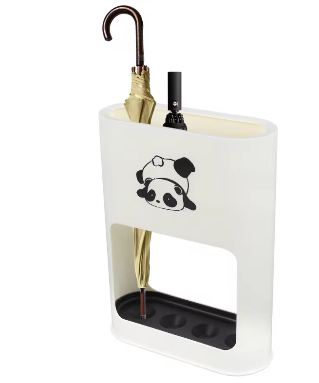 Parapluhouder met Druipbak – Compacte Vrijstaande Paraplubak voor Hal en Entree