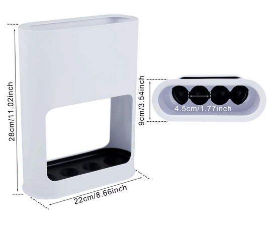 Parapluhouder met Druipbak – Compacte Vrijstaande Paraplubak voor Hal en Entree