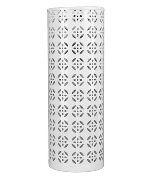 Metalen Parapluhouder – Ronde Paraplubak met Decoratief Open Design voor Entree