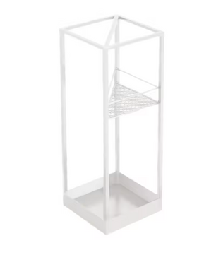 Metalen Parapluhouder – Compact Paraplurek met Druipbak voor Hal en Entree