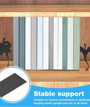 2-delige Metalen Boekensteunen – Draak/Kat Design Boekhouder voor Plank, Bureau en Thuiskantoor