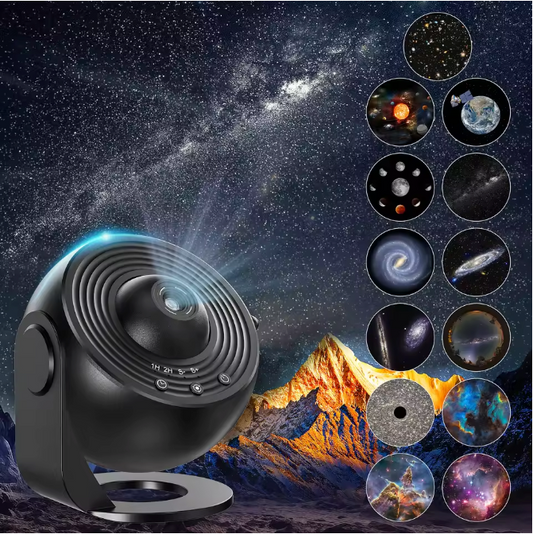 Galaxy Sterrenhemel Projector – Planetarium Nachtlamp met Zonnestelsel en Sterrenbeelden voor Kinderkamer