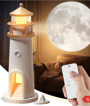 Maan Projector Nachtlamp met Bluetooth Speaker – Sfeerverlichting met Afstandsbediening en Bewegingssensor