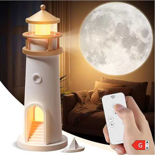 Maan Projector Nachtlamp met Bluetooth Speaker – Sfeerverlichting met Afstandsbediening en Bewegingssensor