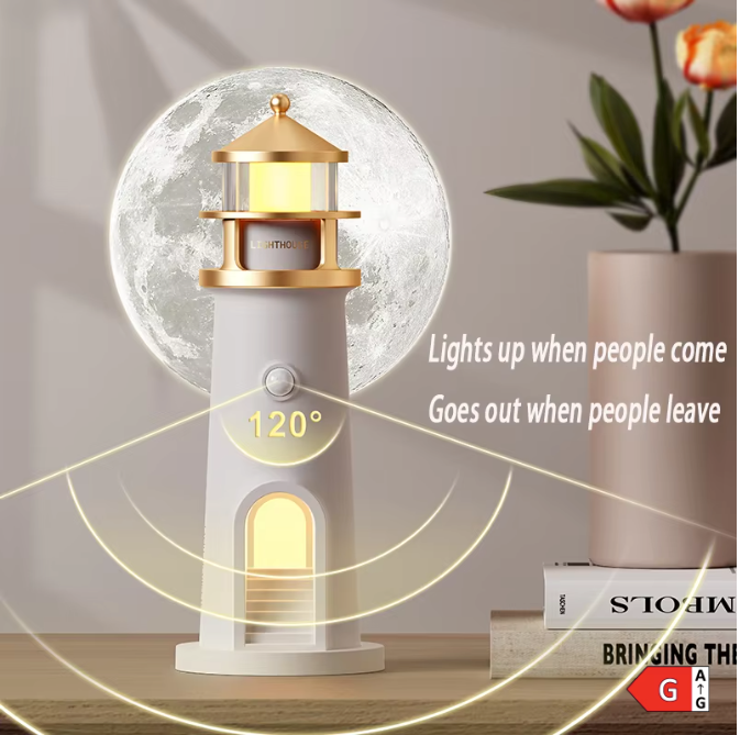 Maan Projector Nachtlamp met Bluetooth Speaker – Sfeerverlichting met Afstandsbediening en Bewegingssensor