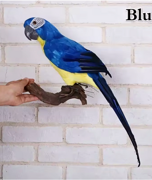 Realistische Papegaai Tuindecoratie – Handgemaakt Vogel Ornament voor Tuin, Balkon en Interieur