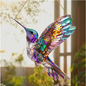 Kolibrie Zonvanger Acryl Regenboog Raamhanger – Decoratieve Vogel Suncatcher voor Huis en Tuin