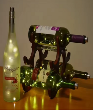 LED Wijnfles Kurk Lichtslinger – Koperdraad Flesverlichting voor Feest en Decoratie