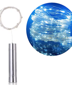 LED Wijnfles Kurk Lichtslinger – Koperdraad Flesverlichting voor Feest en Decoratie