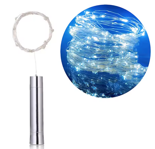 LED Wijnfles Kurk Lichtslinger – Koperdraad Flesverlichting voor Feest en Decoratie