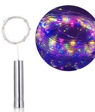 LED Wijnfles Kurk Lichtslinger – Koperdraad Flesverlichting voor Feest en Decoratie