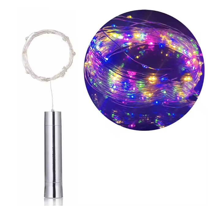 LED Wijnfles Kurk Lichtslinger – Koperdraad Flesverlichting voor Feest en Decoratie