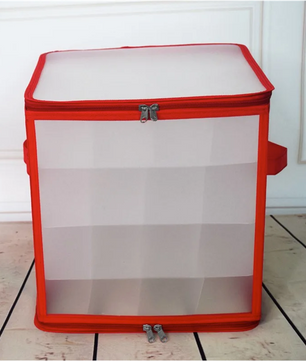 Kerstballen Opbergdoos met 64 Vakken – Organizer voor Kerstdecoratie en Ornamenten