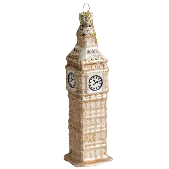 Mini Glazen Kersthanger – Decoratief Ornament met Sneeuwpop, Kerstman of Kerstboom