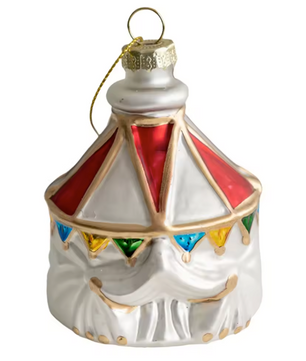 Mini Glazen Kersthanger – Decoratief Ornament met Sneeuwpop, Kerstman of Kerstboom