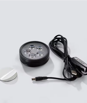 LED Kweeklamp met Timer – Dimbare USB Terrarium Lamp voor Kamerplanten, Magnetisch of Zelfklevend