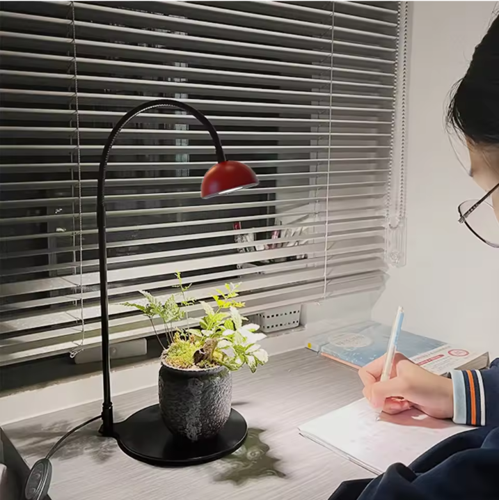 Full Spectrum Plantengroeilamp met Timer – Verstelbare Terrarium Lamp voor Kamerplanten