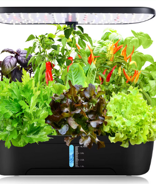 Hydroponische Kruidentuin met LED Groeilamp – Indoor Kweekset met Timer en Waterreservoir
