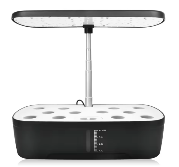 Hydroponische Kruidentuin met LED Groeilamp – Indoor Kweekset met Timer en Waterreservoir