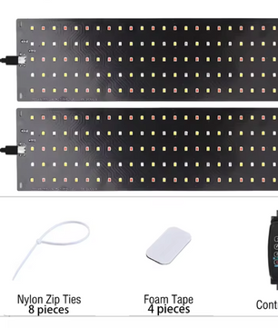 Full Spectrum LED Kweeklamp voor Planten – Dimbare Groeilamp met Timer voor Plantplanken