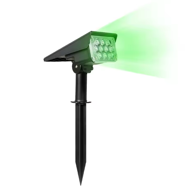 Solar Tuinspot met Verstelbare Lichtkleur – Waterdichte LED Solar Tuinlamp voor Buiten