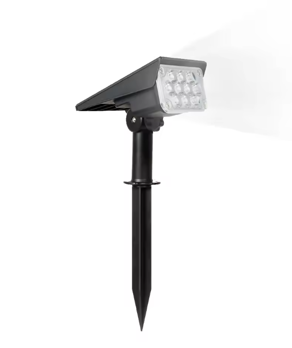 Solar Tuinspot met Verstelbare Lichtkleur – Waterdichte LED Solar Tuinlamp voor Buiten