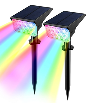 Solar Tuinspot met Verstelbare Lichtkleur – Waterdichte LED Solar Tuinlamp voor Buiten