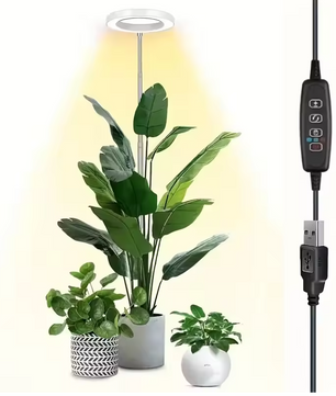 LED Kweeklamp met Standaard – Verstelbare Full Spectrum Groeilamp voor Kamerplanten